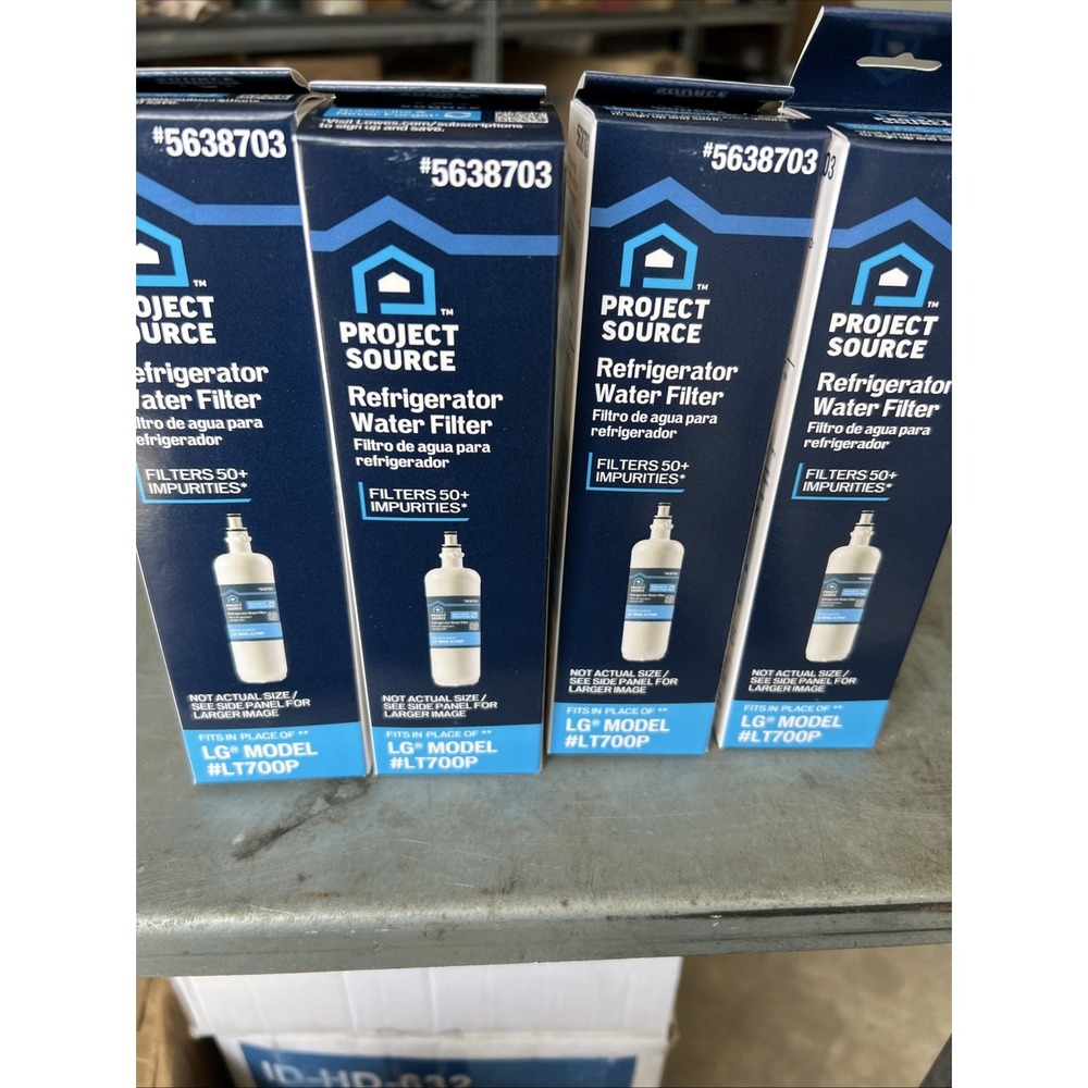 LT700P Project Source Refrigerator‎ Water Filters For LG Brand. 4 Filters